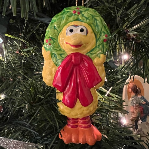 Muppets Holiday Sesame Street Big Bird Muppets Christmas Ornament